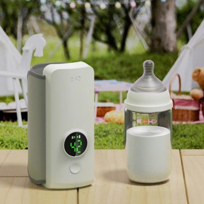 Portable Baby Bottle Warmer – 6 Adjustable Temperature Levels